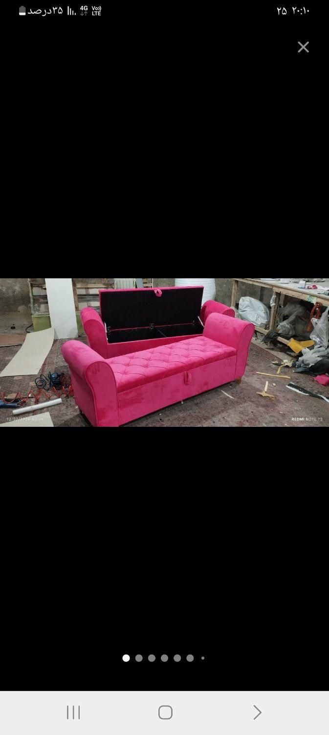 پاف ۲نفره. پدیکور. مبل رستورانی|صندلی و نیمکت|کرج, شهرک نهال و بذر|دیوار