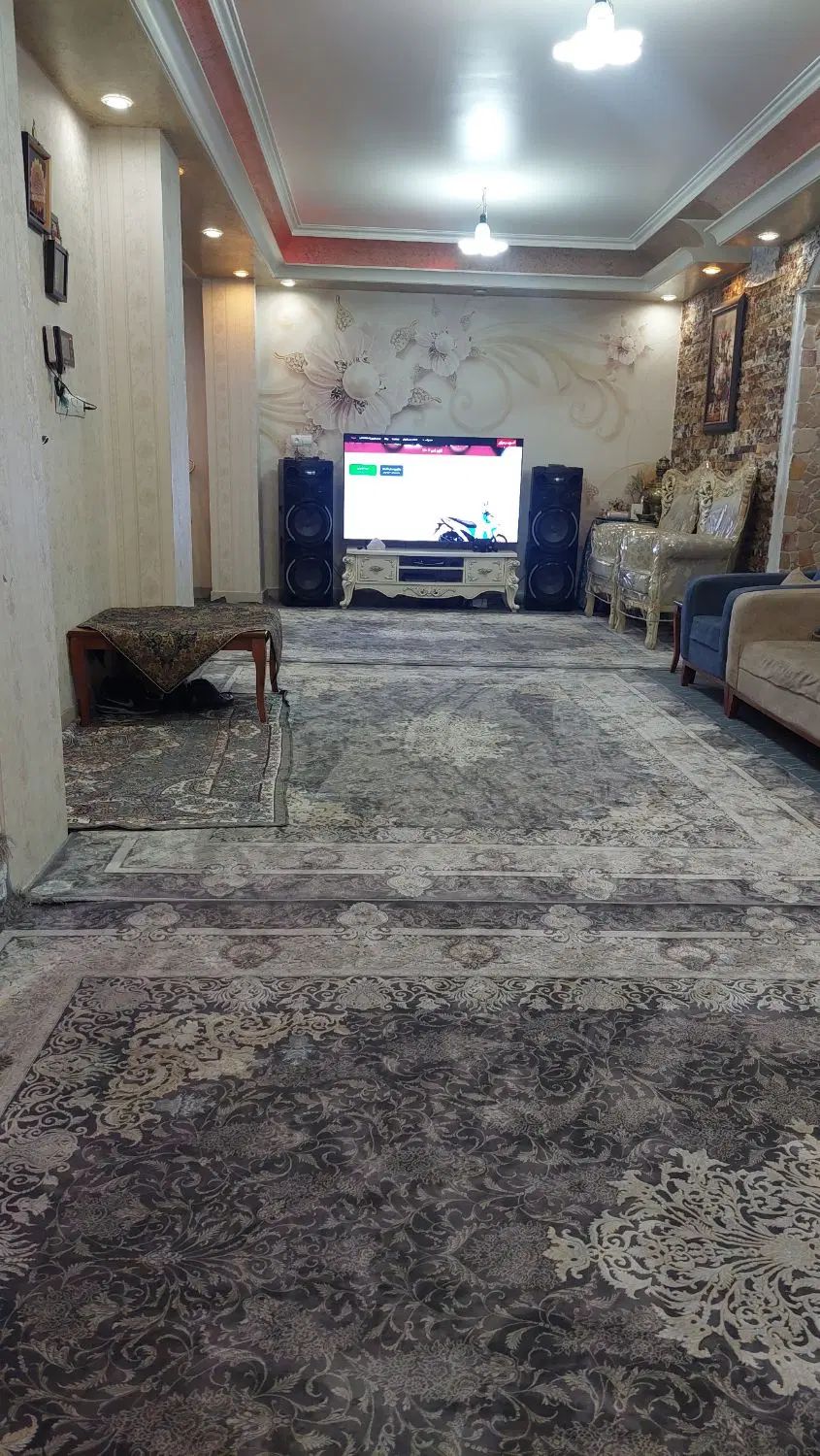 فرش ۱۲۰۰ شانه قیطران صد درصد اکرلیک نخ طرح جدید|فرش|کهریزک, |دیوار