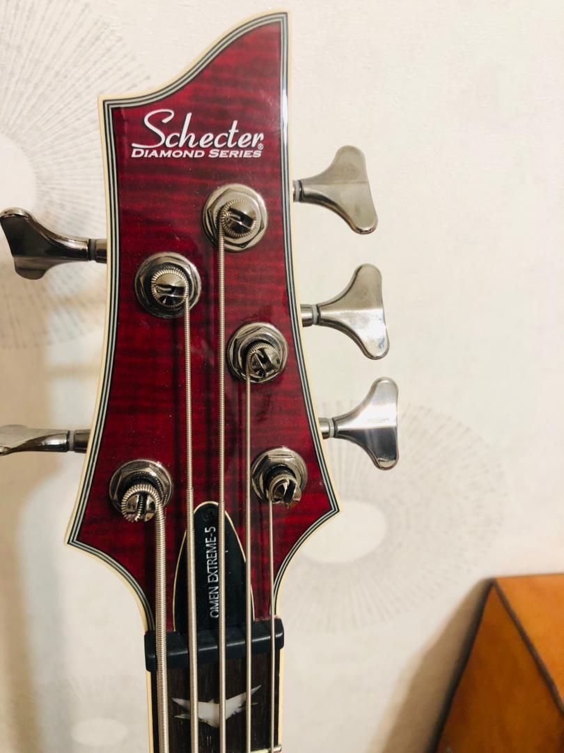 گیتار باس Schecter diamond series OMEN EXTREME-5|گیتار، بیس، امپلیفایر|تبریز, |دیوار