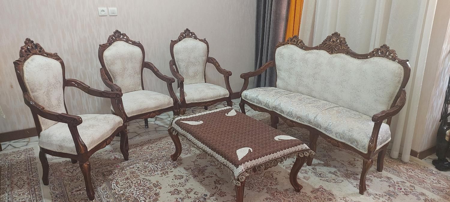مبل استیل|مبلمان خانگی و میز عسلی|قم, شهرک امام حسین|دیوار