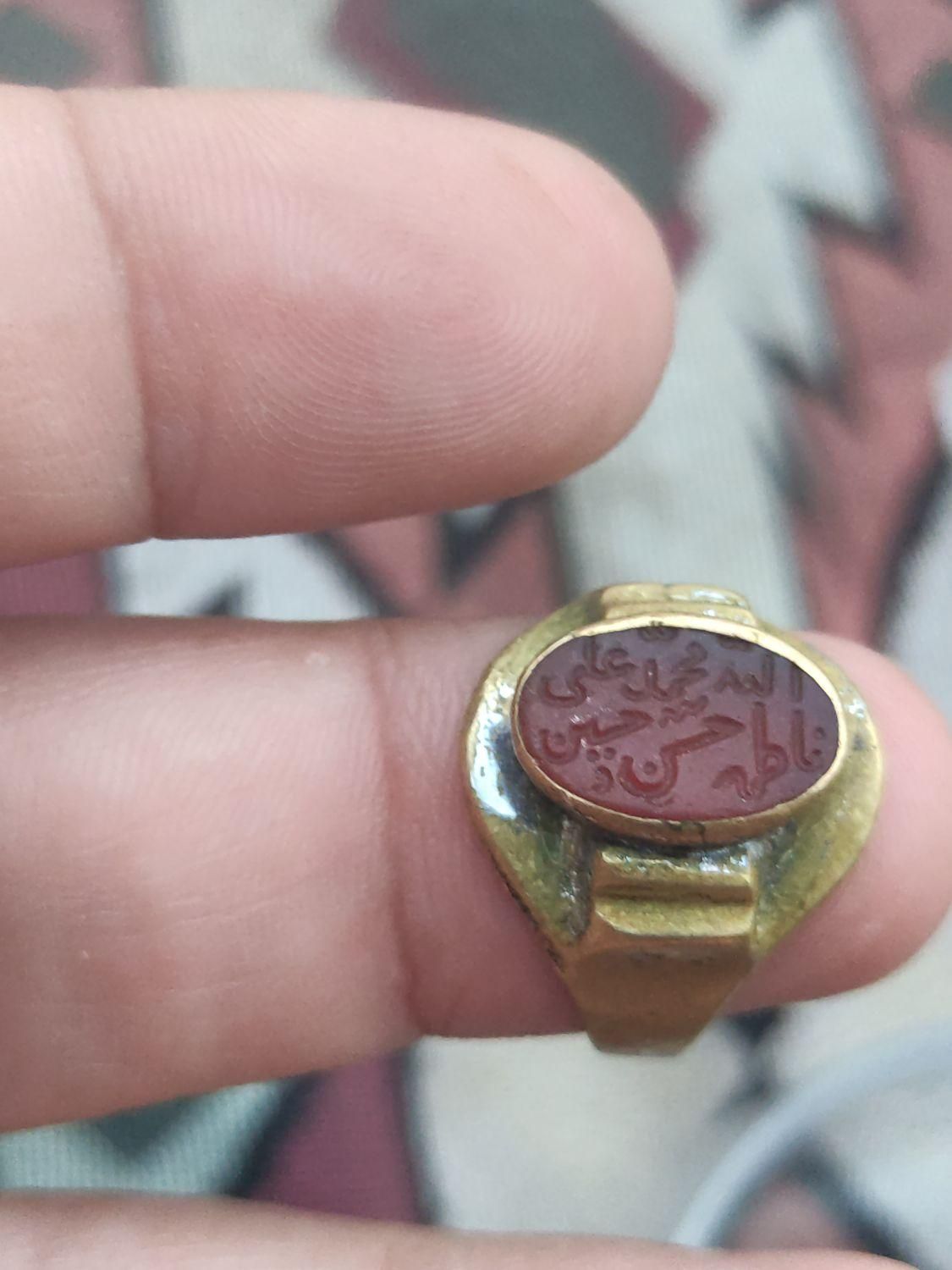 انگشترعتیقه پنج تن|جواهرات|سیرجان, |دیوار