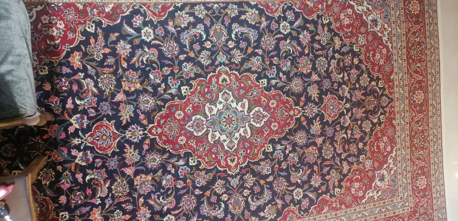دو تخته فرش دستباف بسیار تمیز|فرش|اصفهان, ملک|دیوار