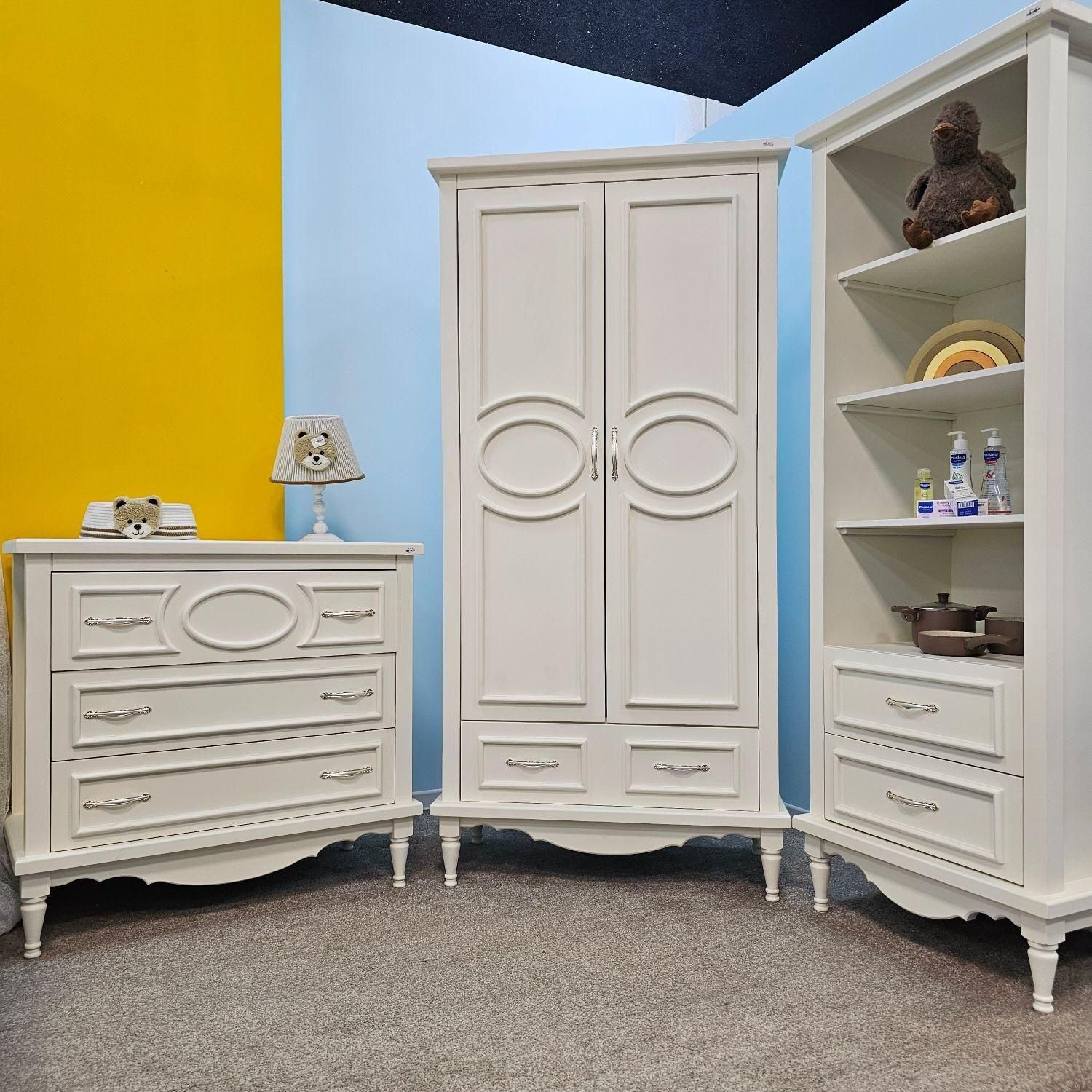 کمد بچه الماس  جنس تماما چوب و ام دی اف|تخت و صندلی بچه|اردبیل, |دیوار