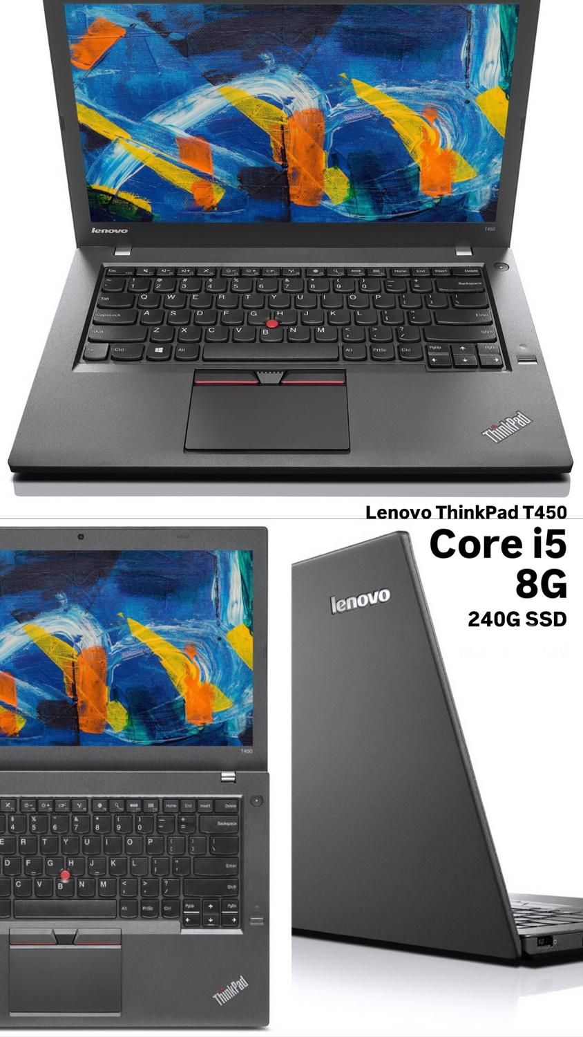 لپ تاپ Lenovo ThinkPad T450|رایانه همراه|کرج, فاز ۳ مهرشهر|دیوار