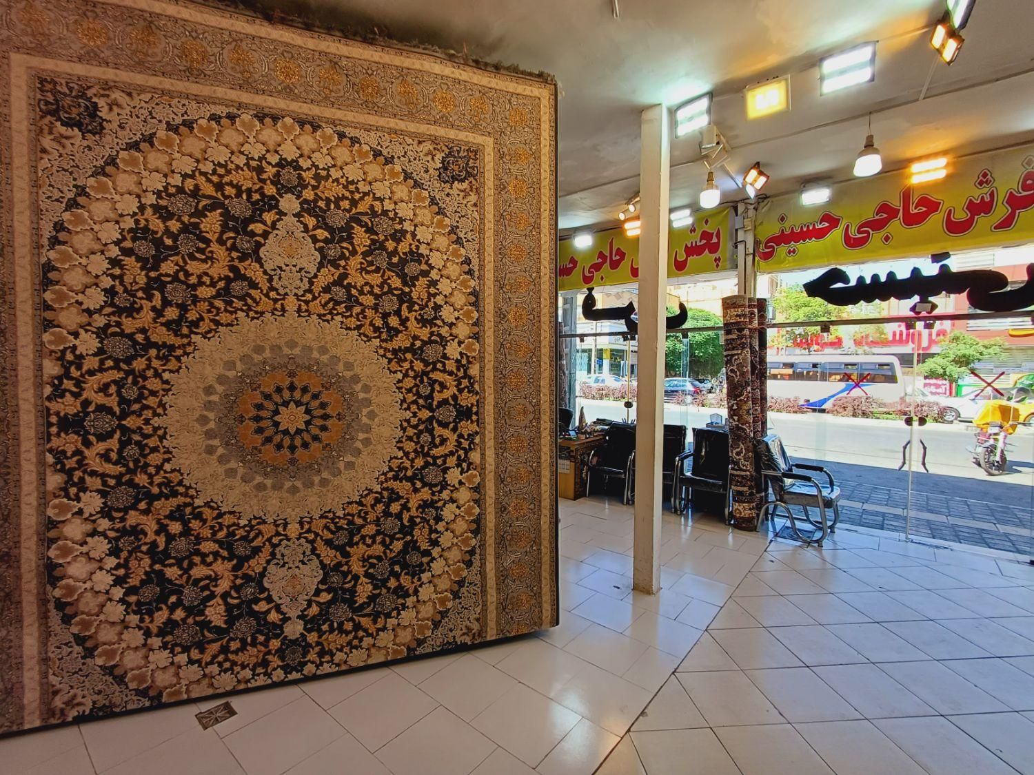 فرش ۶متری نمایندگی پخش حاجی حسینی طلاب|فرش|گلبهار, |دیوار