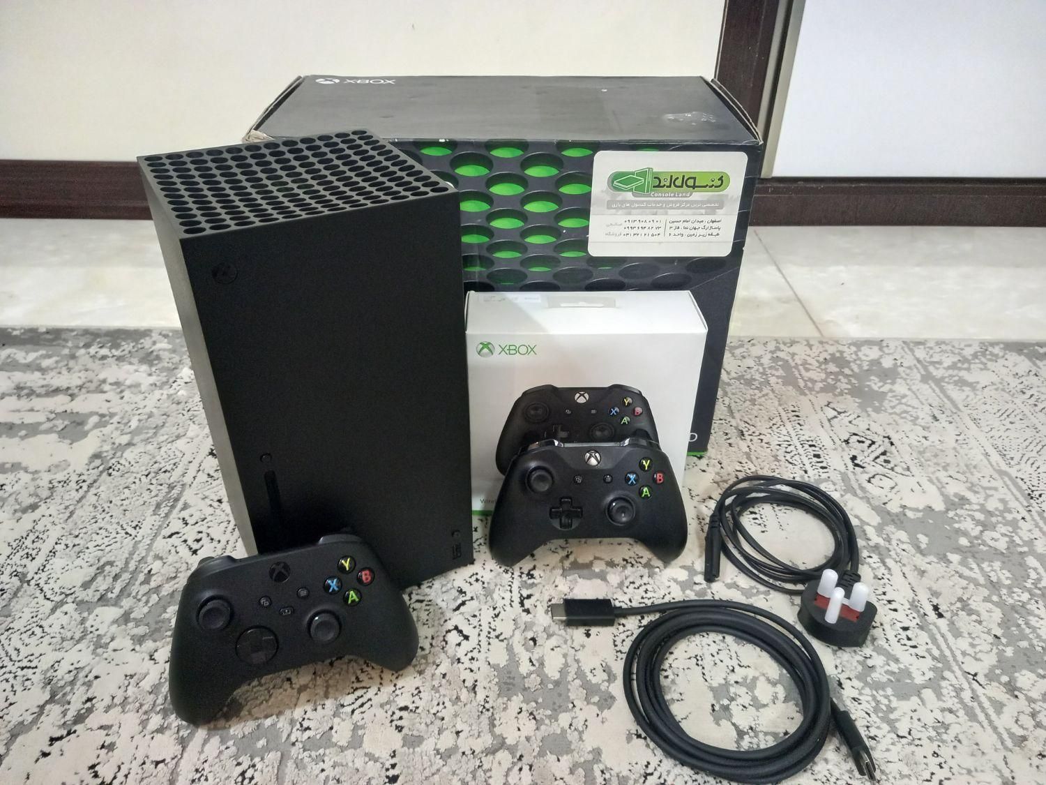XBOX SERIES X 1TB  ایکس باکس سری ایکس ۲ دسته ۱ترا|کنسول، بازی ویدئویی و آنلاین|اصفهان, تیران|دیوار