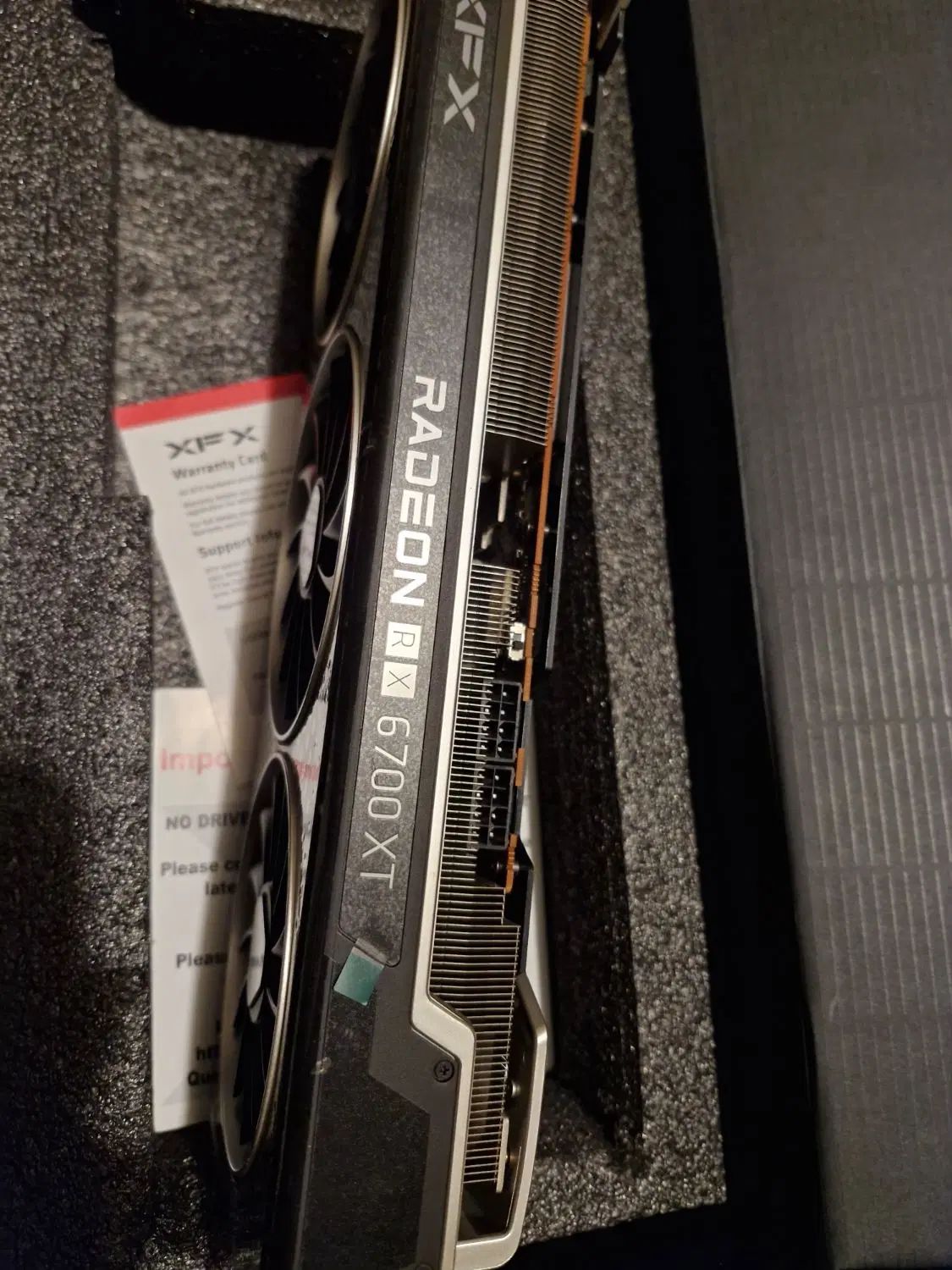 کارت‌گرافیک XFX Rx6700xt Qick فوق‌العاده عروسک|قطعات و لوازم جانبی رایانه|تهران, میدان ولیعصر|دیوار