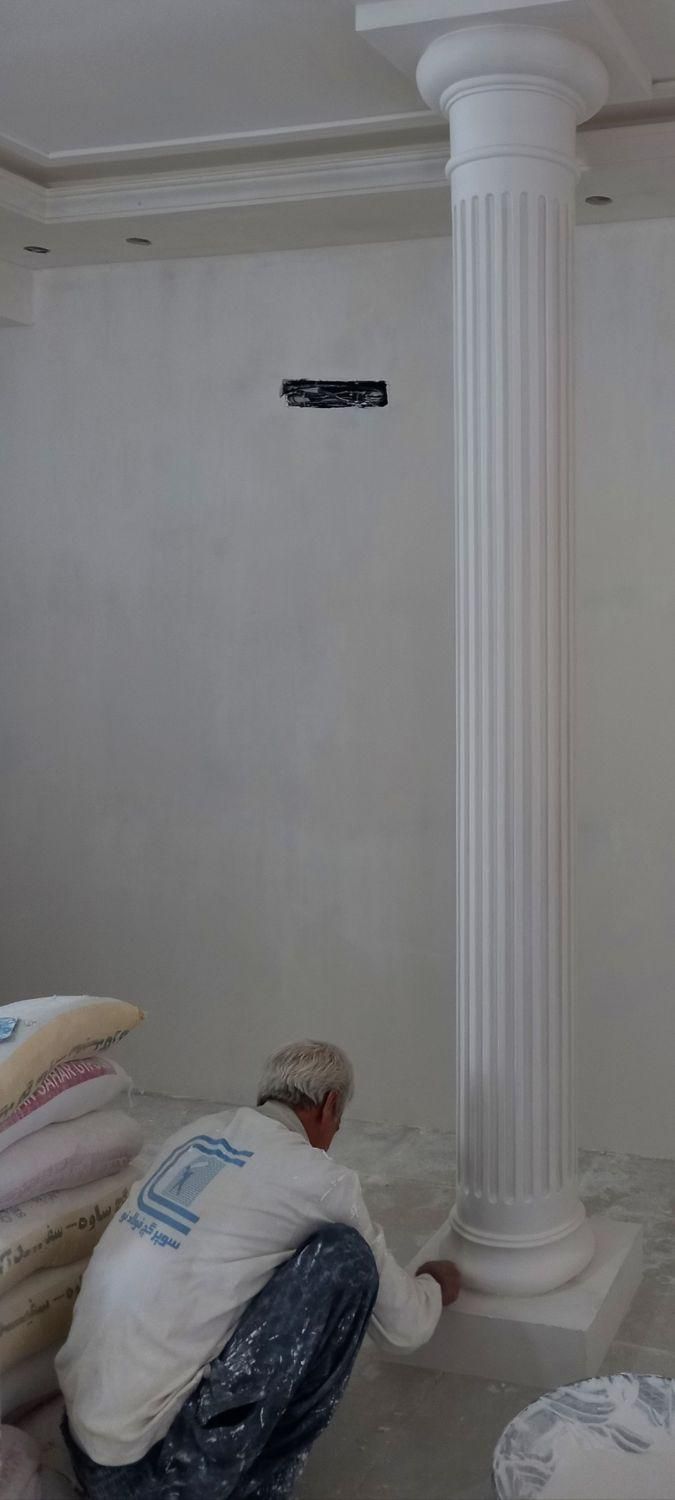 گچکاری‌‌ .لکه‌گیری‌ ‌خورده‌کاری‌.تعمیرات‌ابزار|خدمات پیشه و مهارت|ساوه, |دیوار