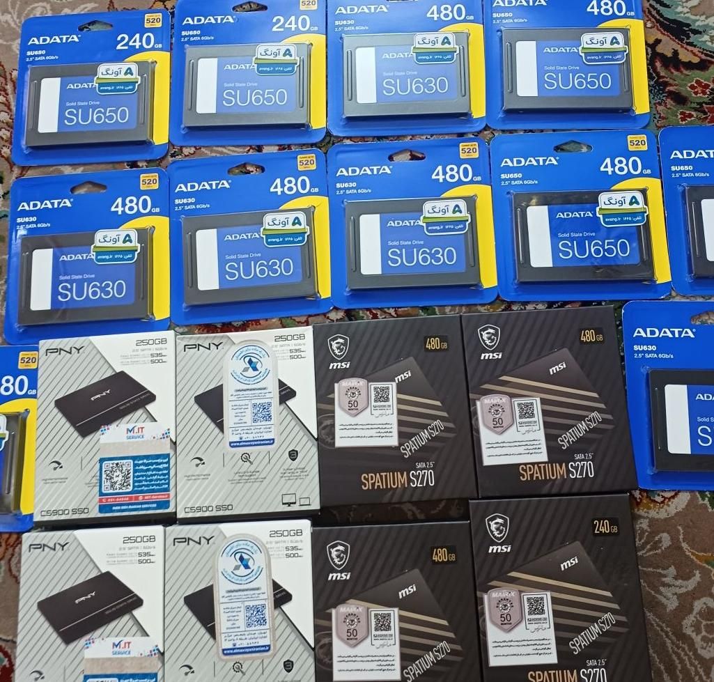 انواع هارد اس اس دی SSD|قطعات و لوازم جانبی رایانه|تهران, مخصوص|دیوار