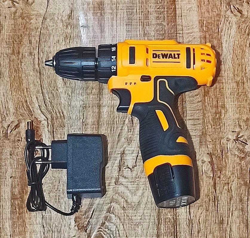 دریل شارژی و پیچبندDeWALT ترکمتردار 2دور نو نو|ابزارآلات|اراک, |دیوار