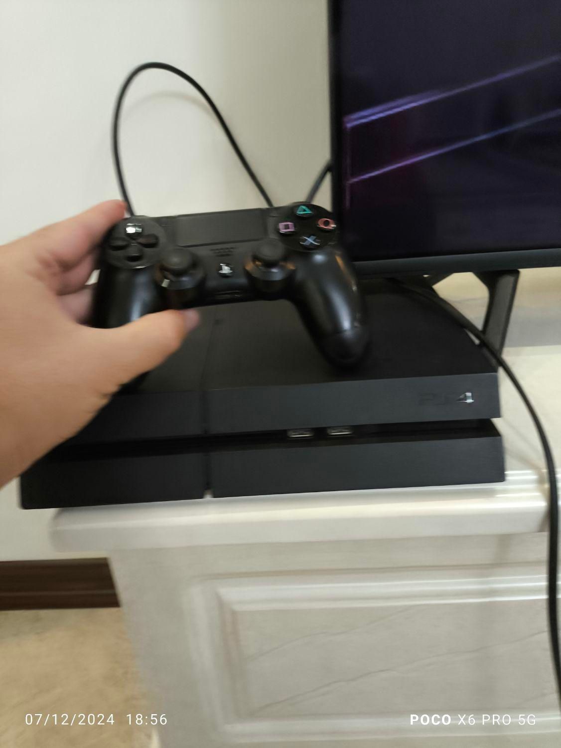 ps4 fat 500 دو طرف مات|کنسول، بازی ویدئویی و آنلاین|تهران, تهرانپارس شرقی|دیوار