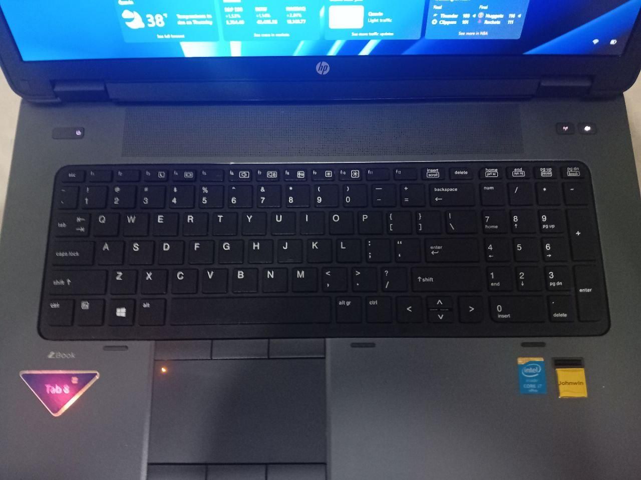 لپ تاپ HP مدل Zbook Core i7|رایانه همراه|تهران, تولید دارو|دیوار