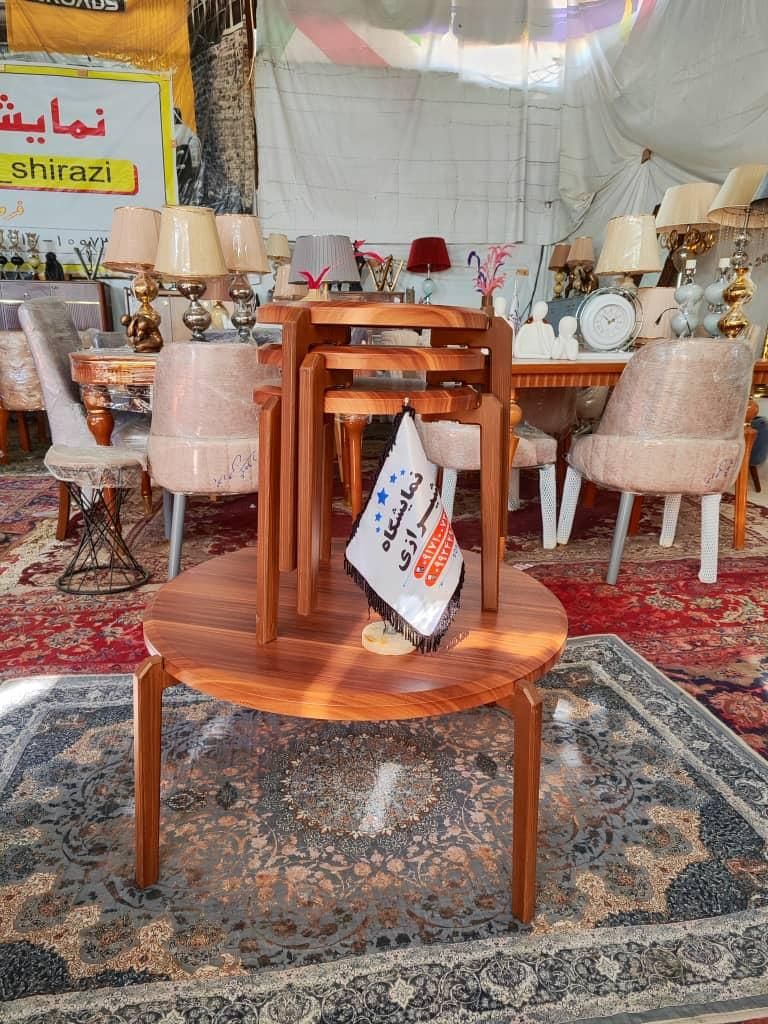 جلو مبلی و عسلی میز و گل میز چهار تیکه|مبلمان خانگی و میز عسلی|شیراز, وزیرآباد|دیوار