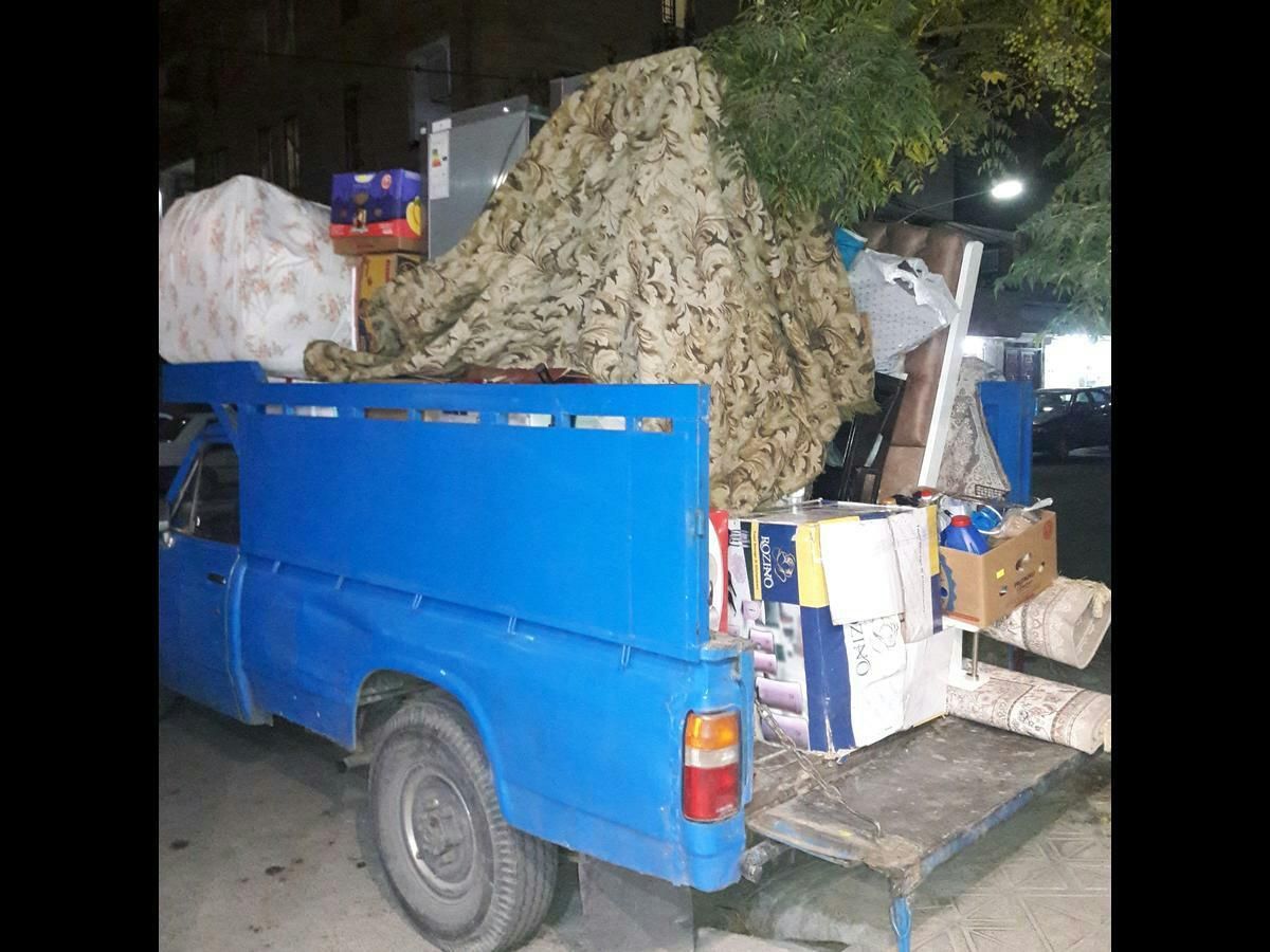 نیسان نخاله اثاثیه ضایعات آجرماسه سیمان حمل بار|خدمات حمل و نقل|فردیس, شهرک ارم|دیوار