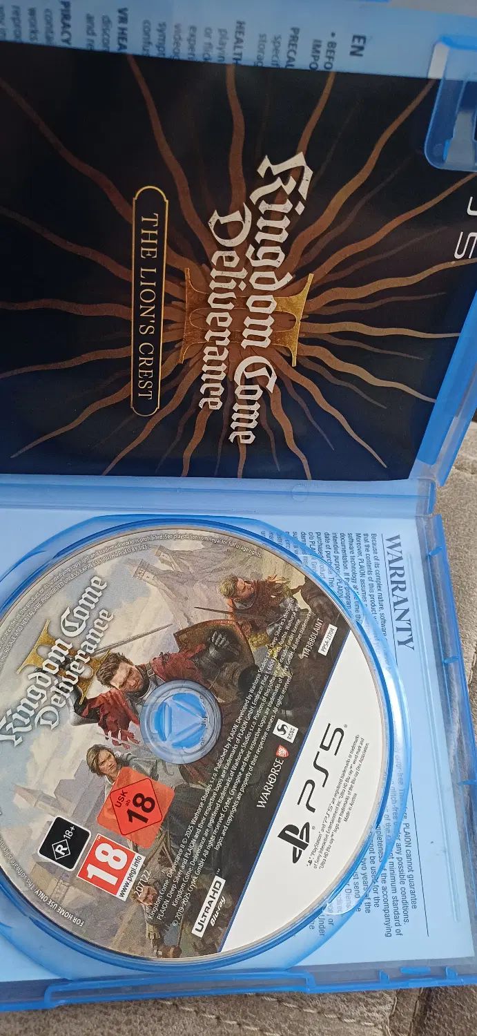 بازی ps5 kingdom come deliverence 2|کنسول، بازی ویدئویی و آنلاین|تهران, مجیدیه|دیوار