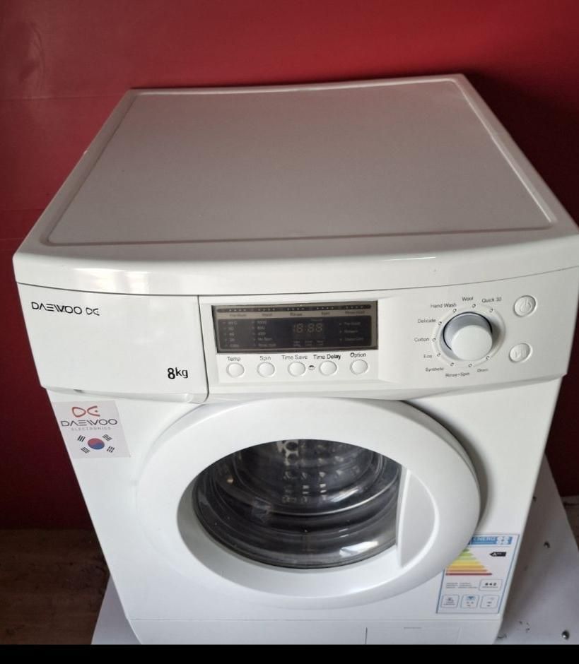 لباسشویی دوو ۸ کیلویی کره تمیزو مرتب- Daewoo|ماشین لباسشویی و خشک‌کن لباس|تهران, آرژانتین|دیوار