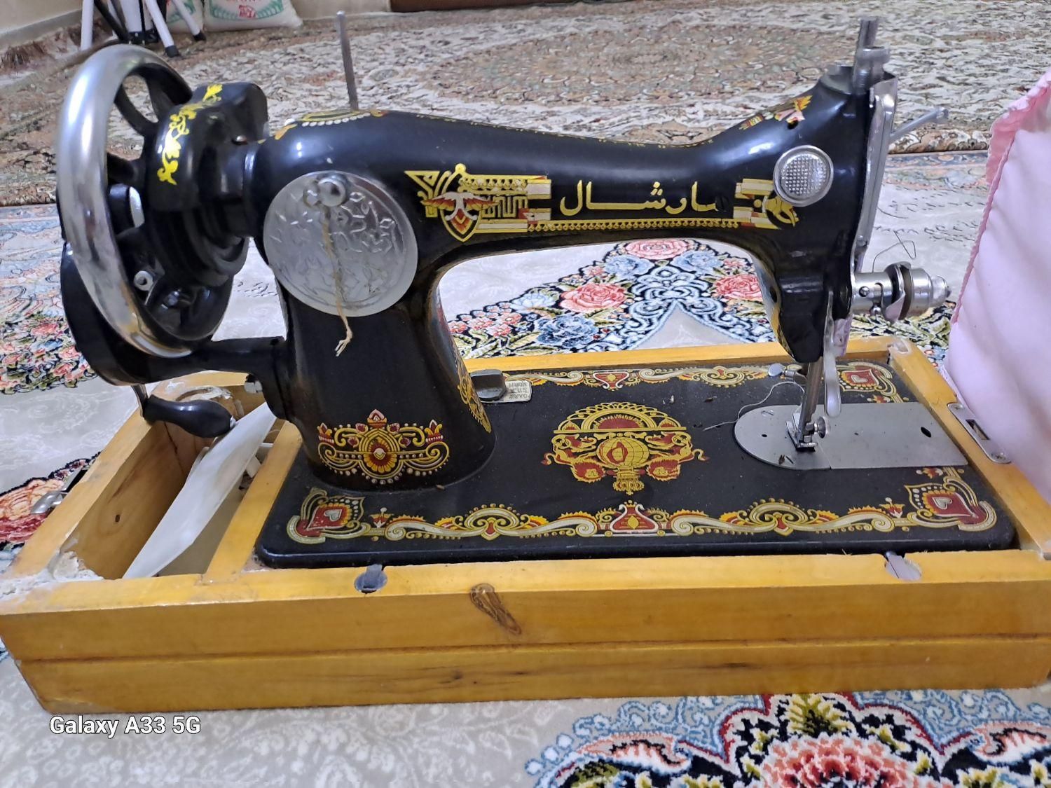 چرخ خیاطی مارشال نو.نو قدیمی اصل  ژاپن|چرخ خیاطی و ریسندگی|ری, دولت‌آباد|دیوار