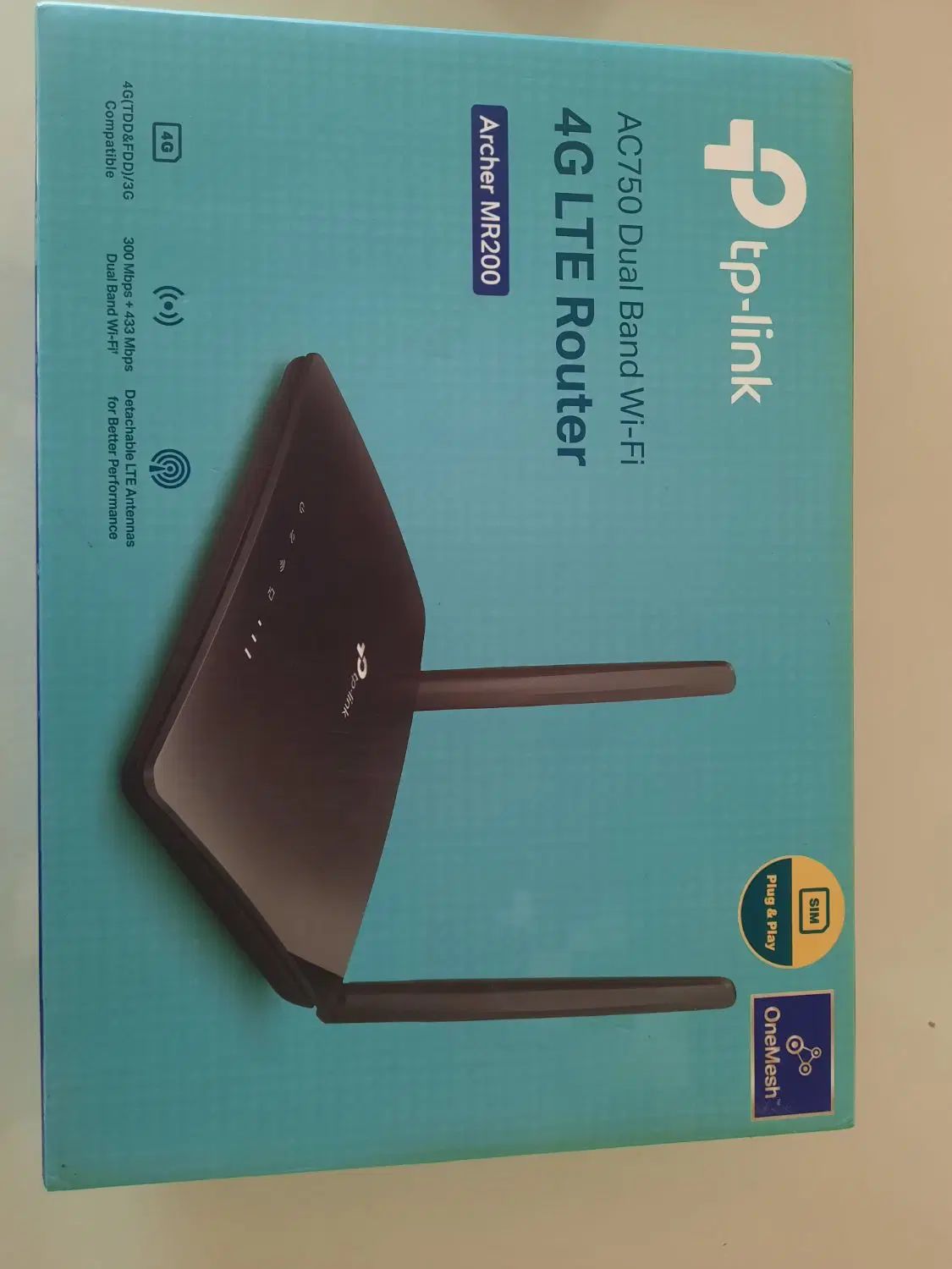 مودم روتر بی سیم LTE4G تی پی لینک MR200|مودم و تجهیزات شبکه|کرج, شهرک احمدیه‎|دیوار