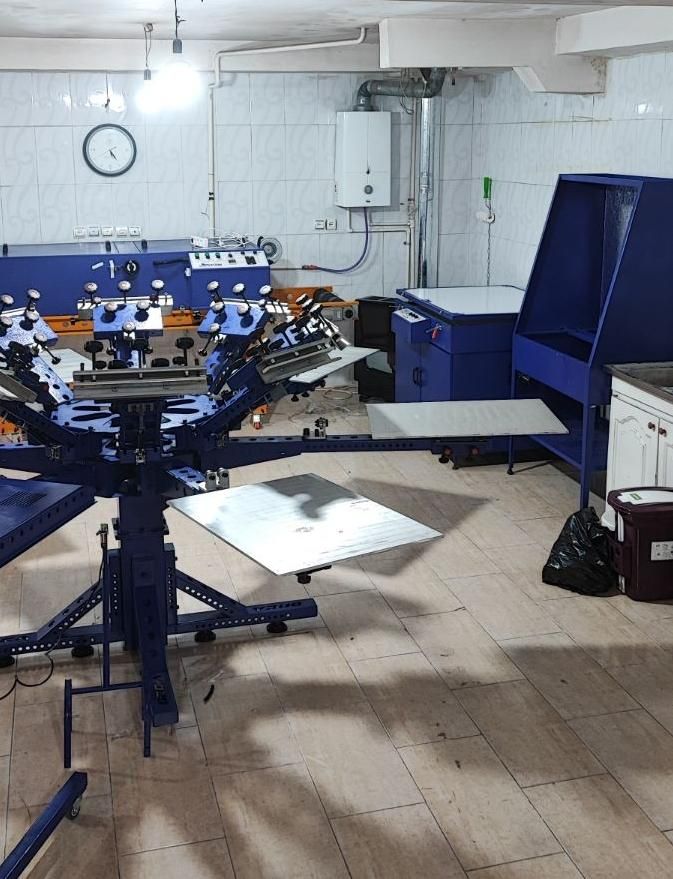 دستگاه چاپ سیلک.درایر.پرس.میزنور.فلش|ماشینآلات صنعتی|تهران, جمهوری|دیوار