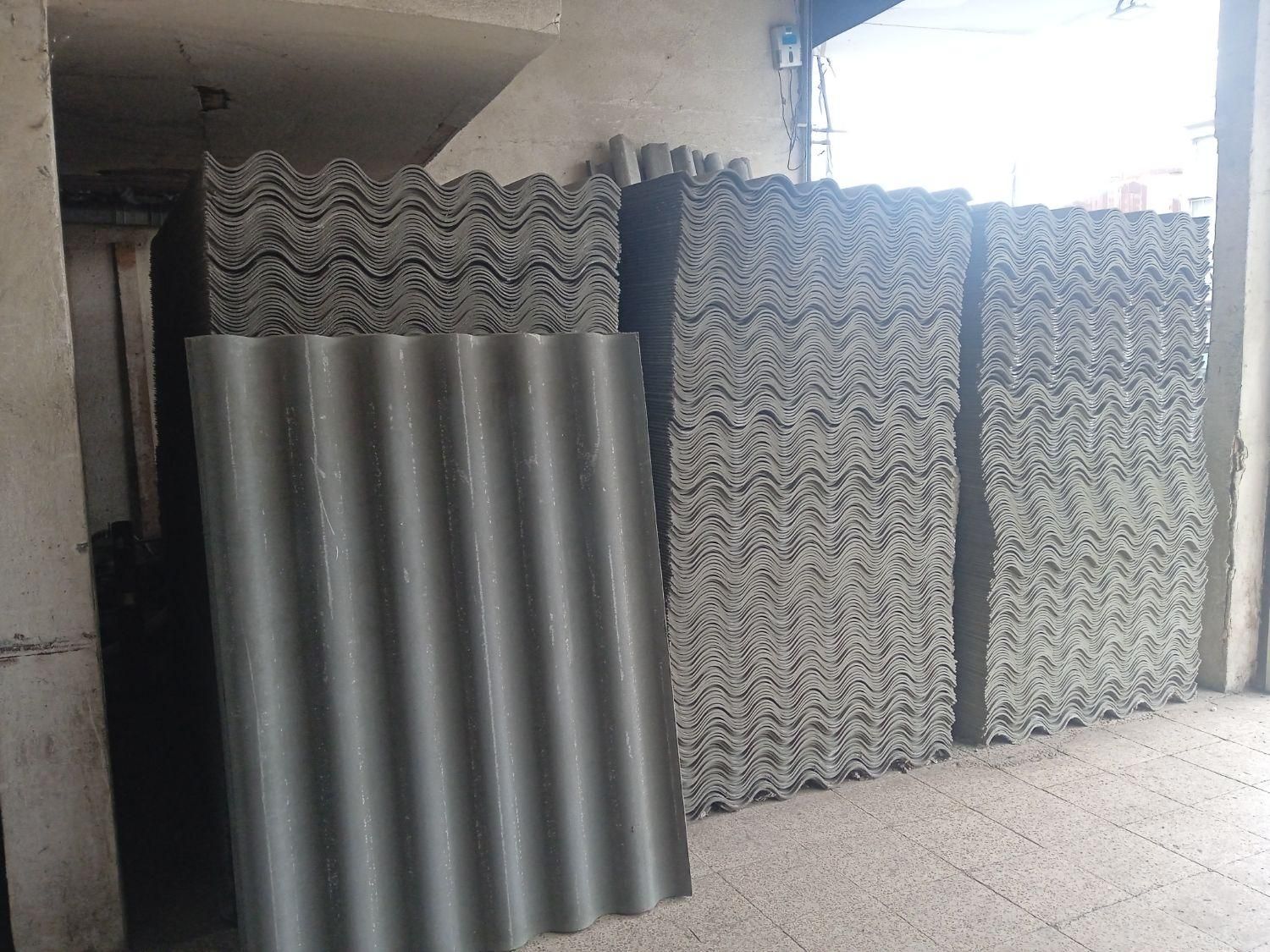 ایرانیت سیمانی موجداربدون آزبست. شرکت ارتانیت .|مصالح و تجهیزات ساختمان|رشت, قاسمیه|دیوار