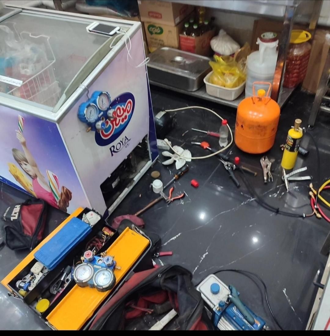 تعمیرات تخصصی یخچال  فریزر ایرانی و خارجی با ضمانت|خدمات پیشه و مهارت|بندرعباس, |دیوار