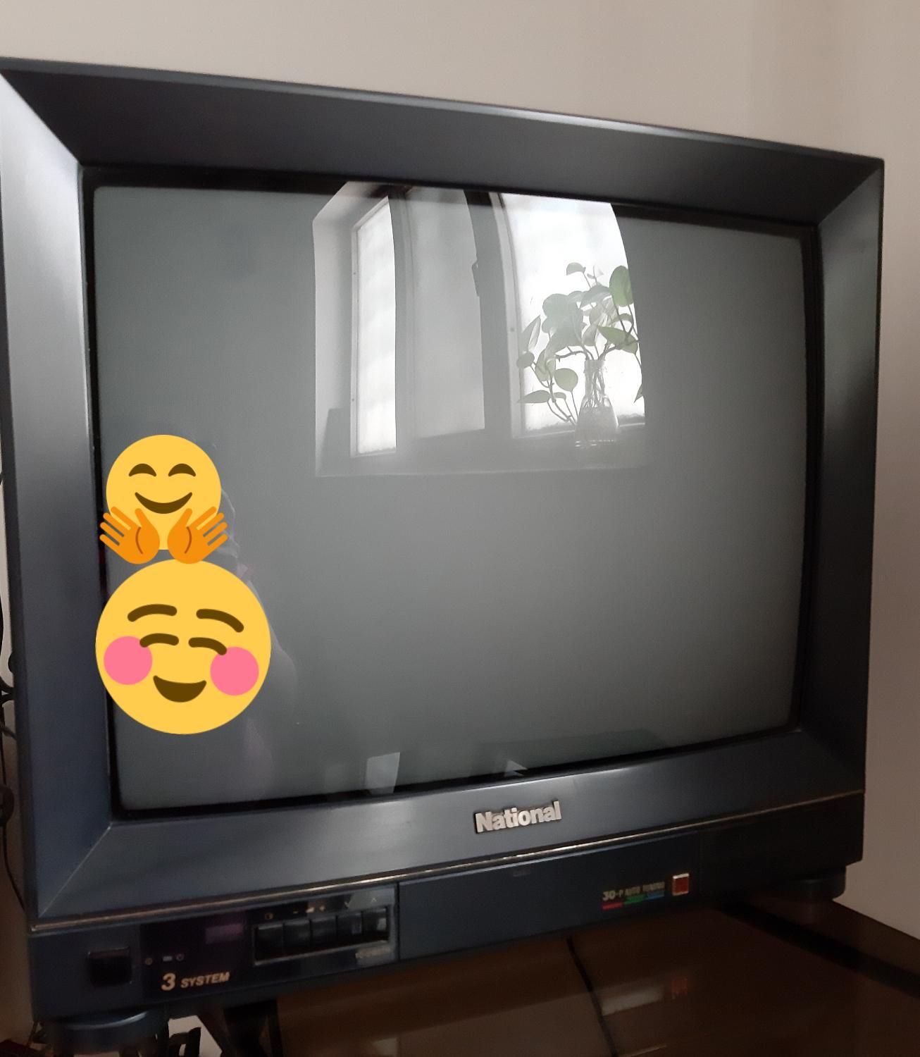 تلویزیون ناسیونال اصل ژاپن (کُلکسیونی)|تلویزیون و پروژکتور|گنبد کاووس, |دیوار