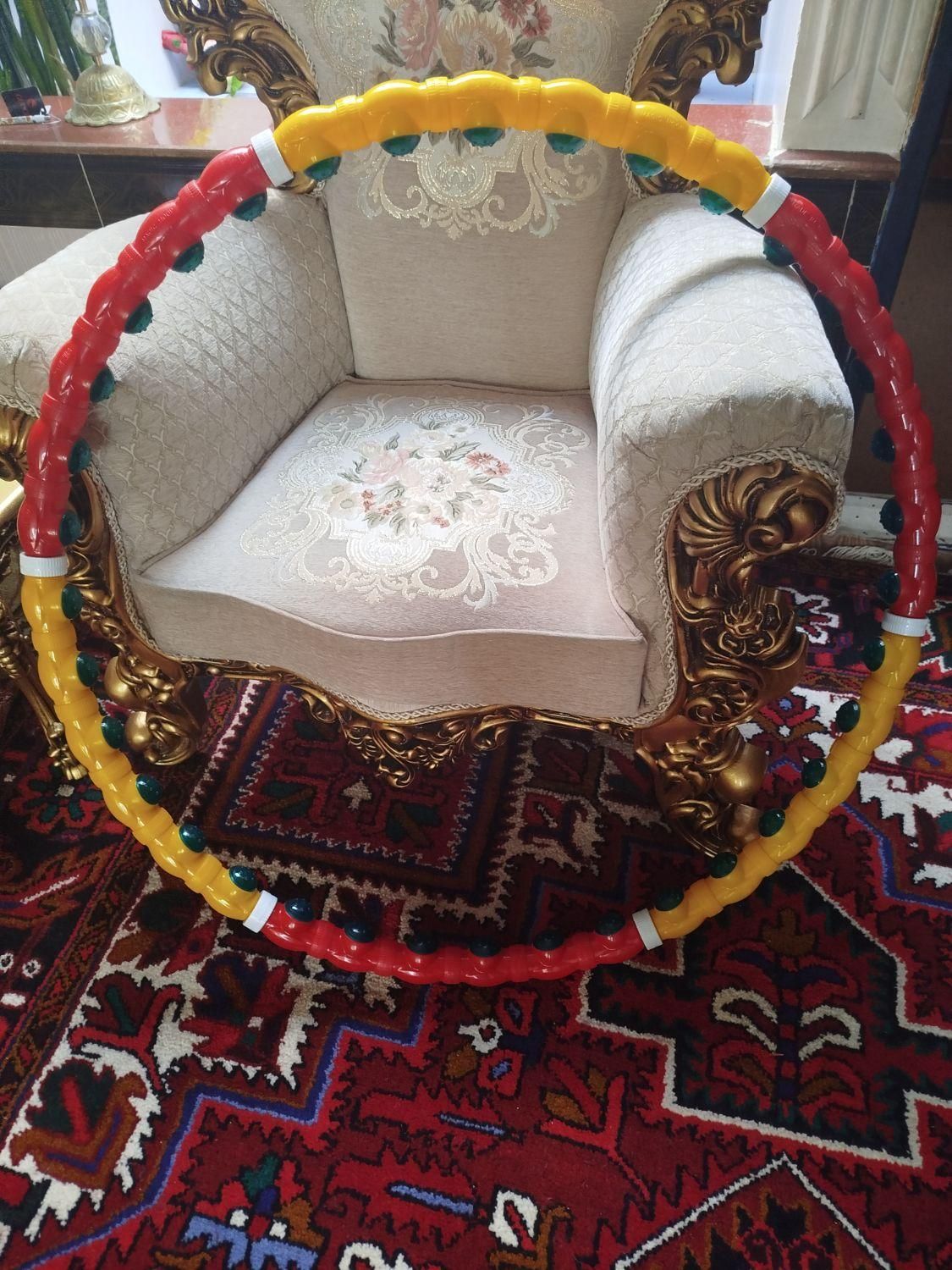 میزوصندلی تاشو و حلقه ورزشی به فروش میرسد|اسباببازی بچه|اهر, |دیوار