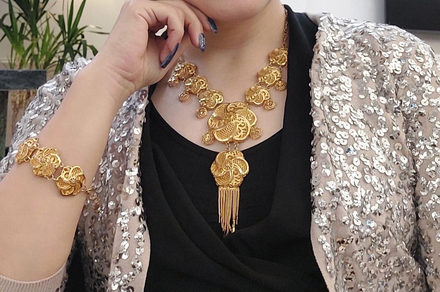 سرویس نقره مشابه طلا|جواهرات|تهران, ستارخان|دیوار