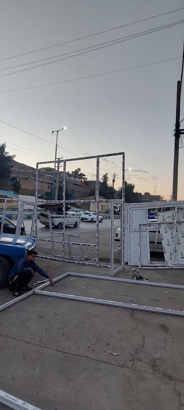 تولید درب و پنجره دوجداره upvc|خدمات پیشه و مهارت|مسجد سلیمان, |دیوار