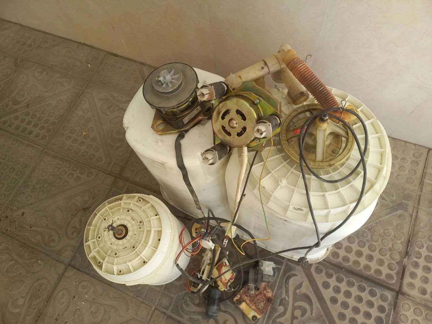 موتور وخشک کن ماشین لباسشویی دوقلو حایر|ماشین لباسشویی و خشک‌کن لباس|مشهد, وکیل‌آباد|دیوار