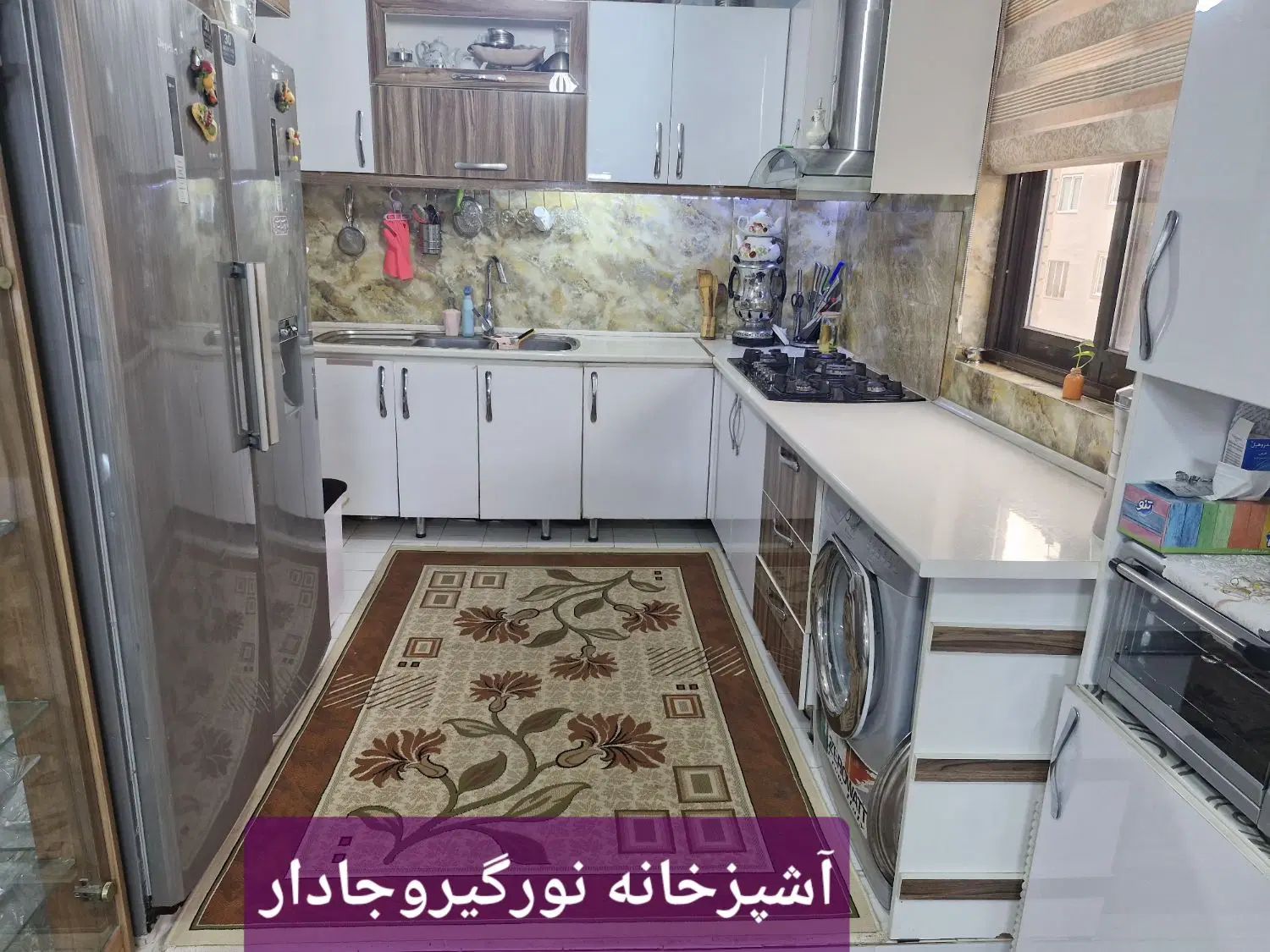 80متری2خوابه12متری خشنودی باپارکینگ اختصاصی مسقف|اجارهٔ آپارتمان|مشهد, حسین‌آباد|دیوار
