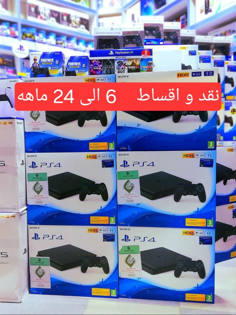 24 ماهه PS4 SLIM 1TB|کنسول، بازی ویدئویی و آنلاین|ارومیه, |دیوار