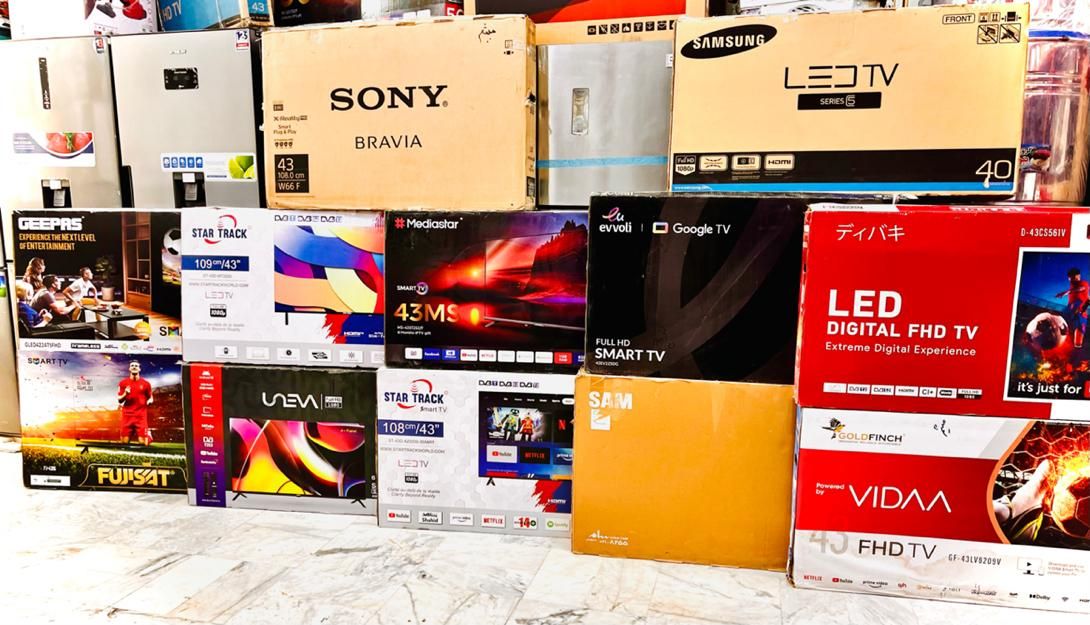 انواع ال ای دی ۳۲ ۴۳ ۵۰ ۵۵ با قیمت های مناسب|تلویزیون و پروژکتور|زاهدان, |دیوار