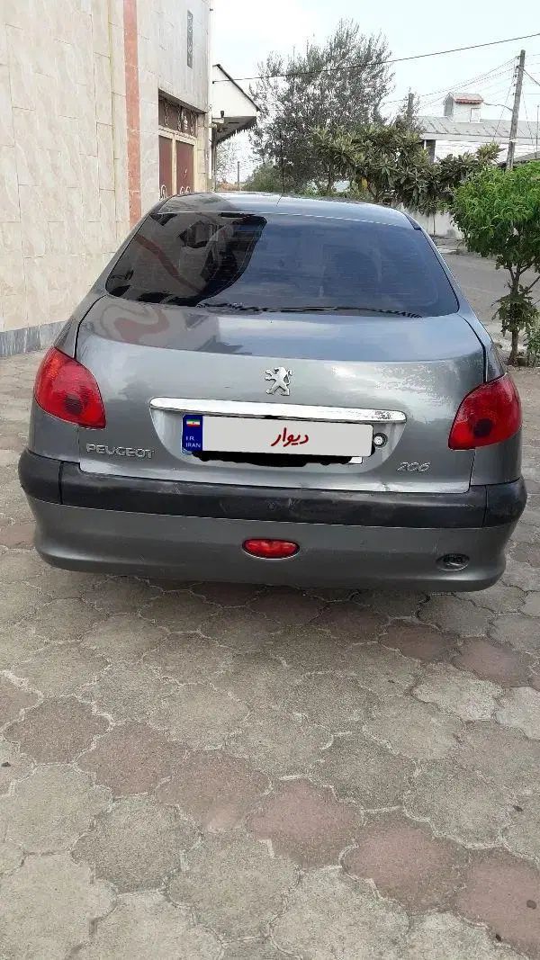 پژو ۲۰۶ SD|خودرو سواری و وانت|رشت, فرزانه|دیوار