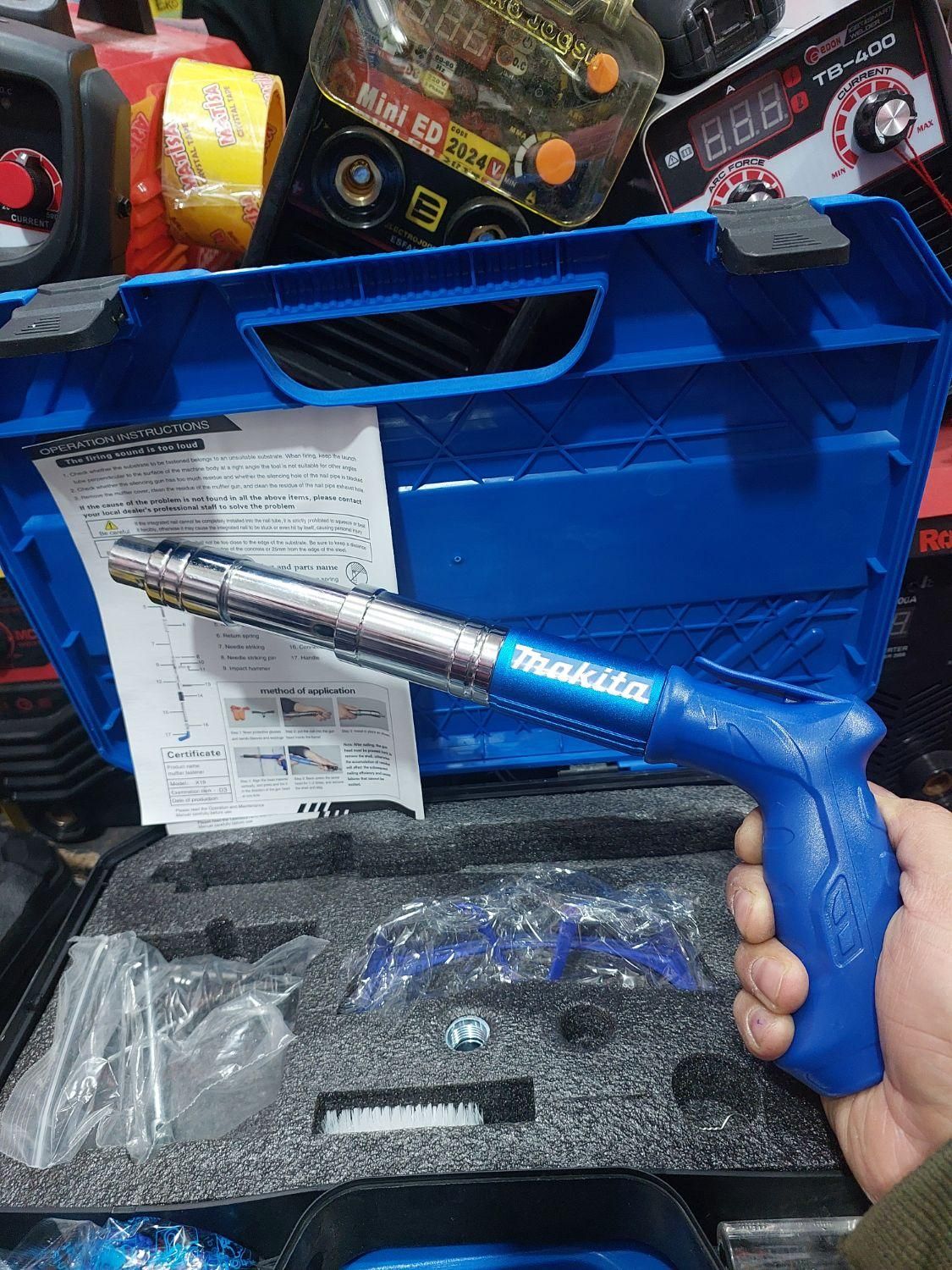 تفنگ میخکوب عصایی فولادی ماکیتا تفنگ هیلتی|ماشینآلات صنعتی|شیراز, بازار|دیوار