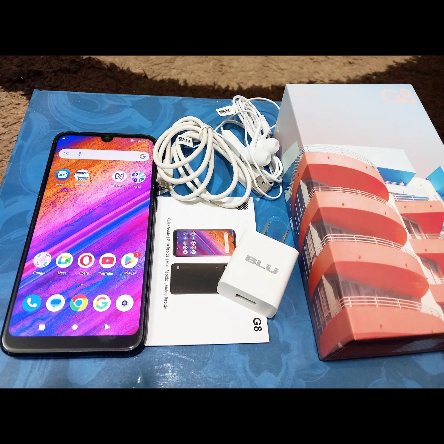 بلو BLU G8 مشکی نو 64GB|موبایل|مشهد, آزادشهر|دیوار