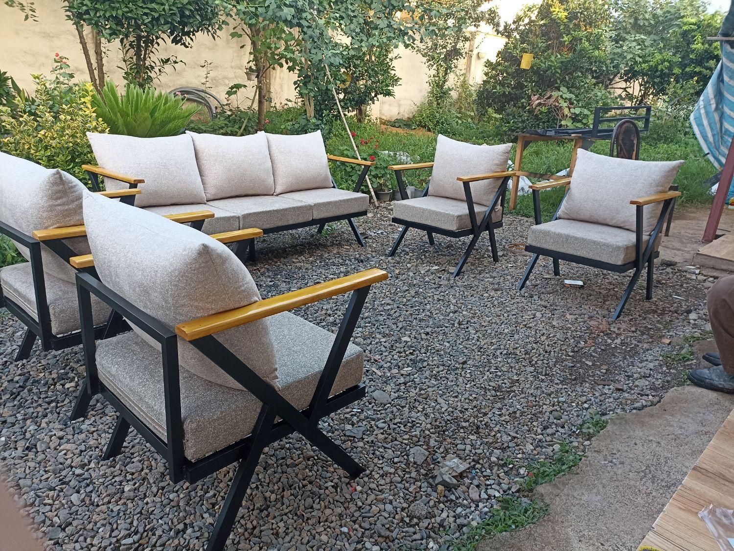 تولید مبل چوبی و فلزی نفره|مبلمان خانگی و میز عسلی|رشت, انصاری|دیوار