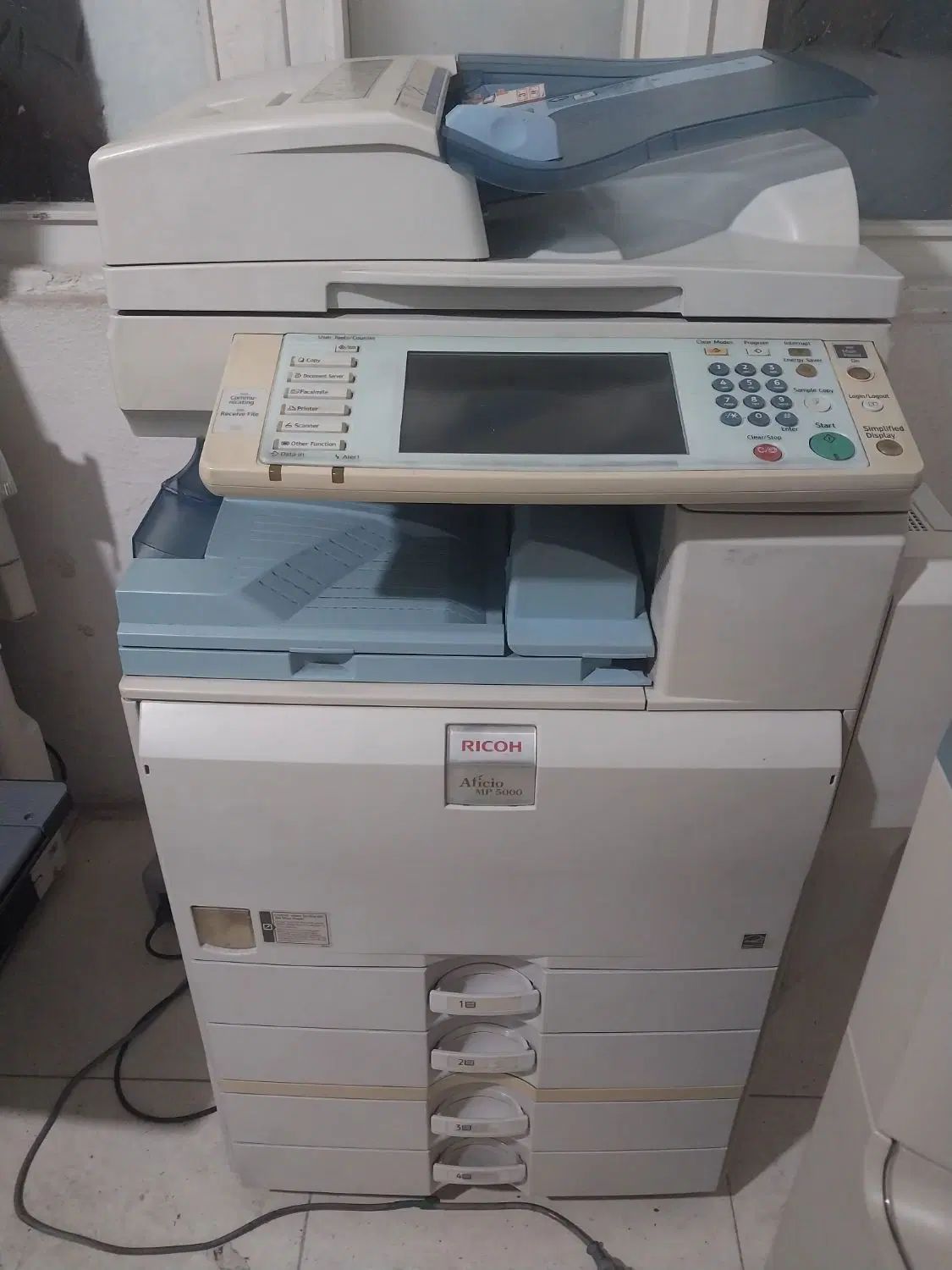 دستگاه کپی ricoh mp5000|پرینتر، اسکنر، کپی، فکس|رشت, رودباری|دیوار