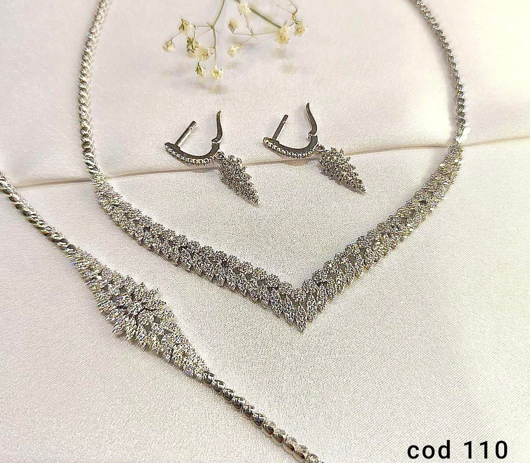 نمونه سرویس جواهری نقره کد 110 طرحی ویژه مثل طلا|بدلیجات|مشهد, طلاب|دیوار