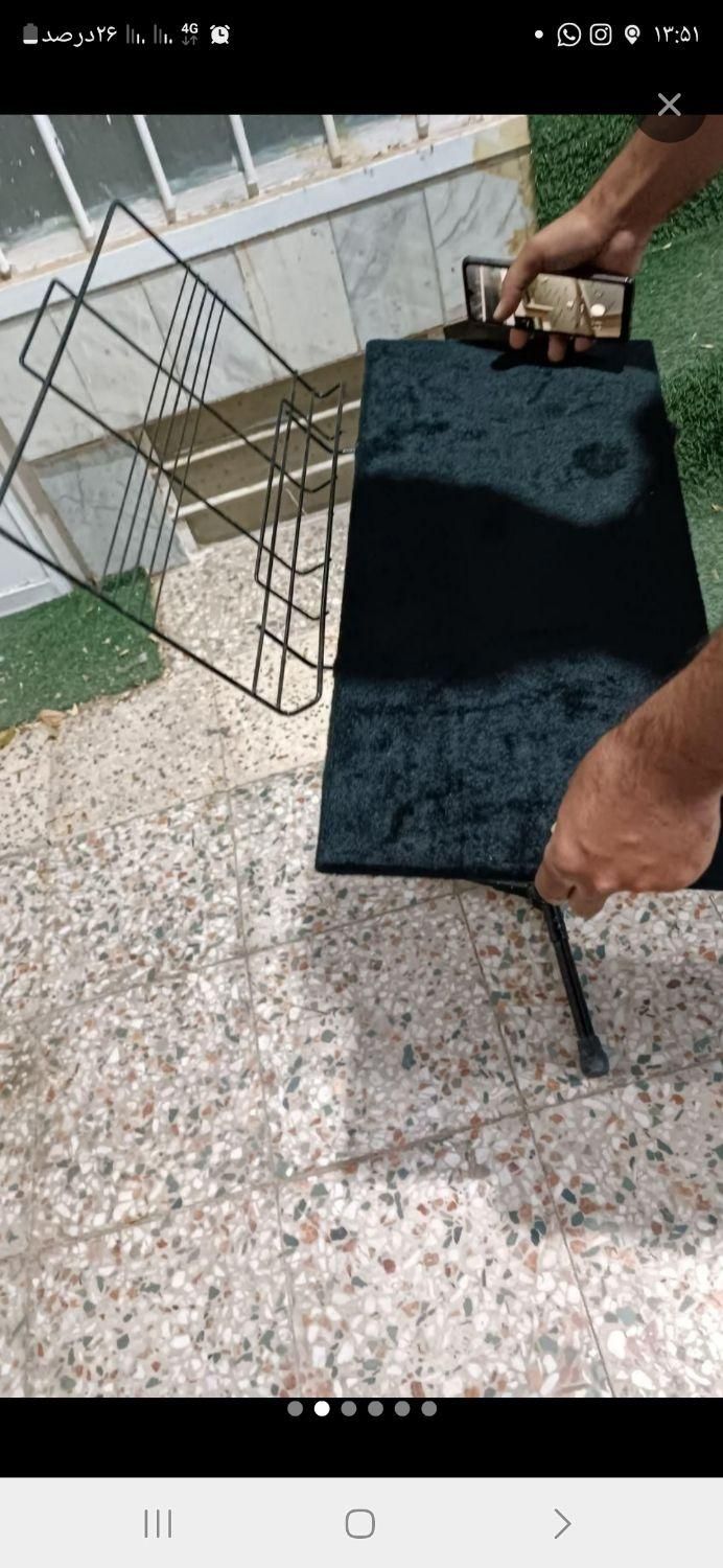 میز سنتور چاووش|سازهای سنتی|اصفهان, پروین|دیوار