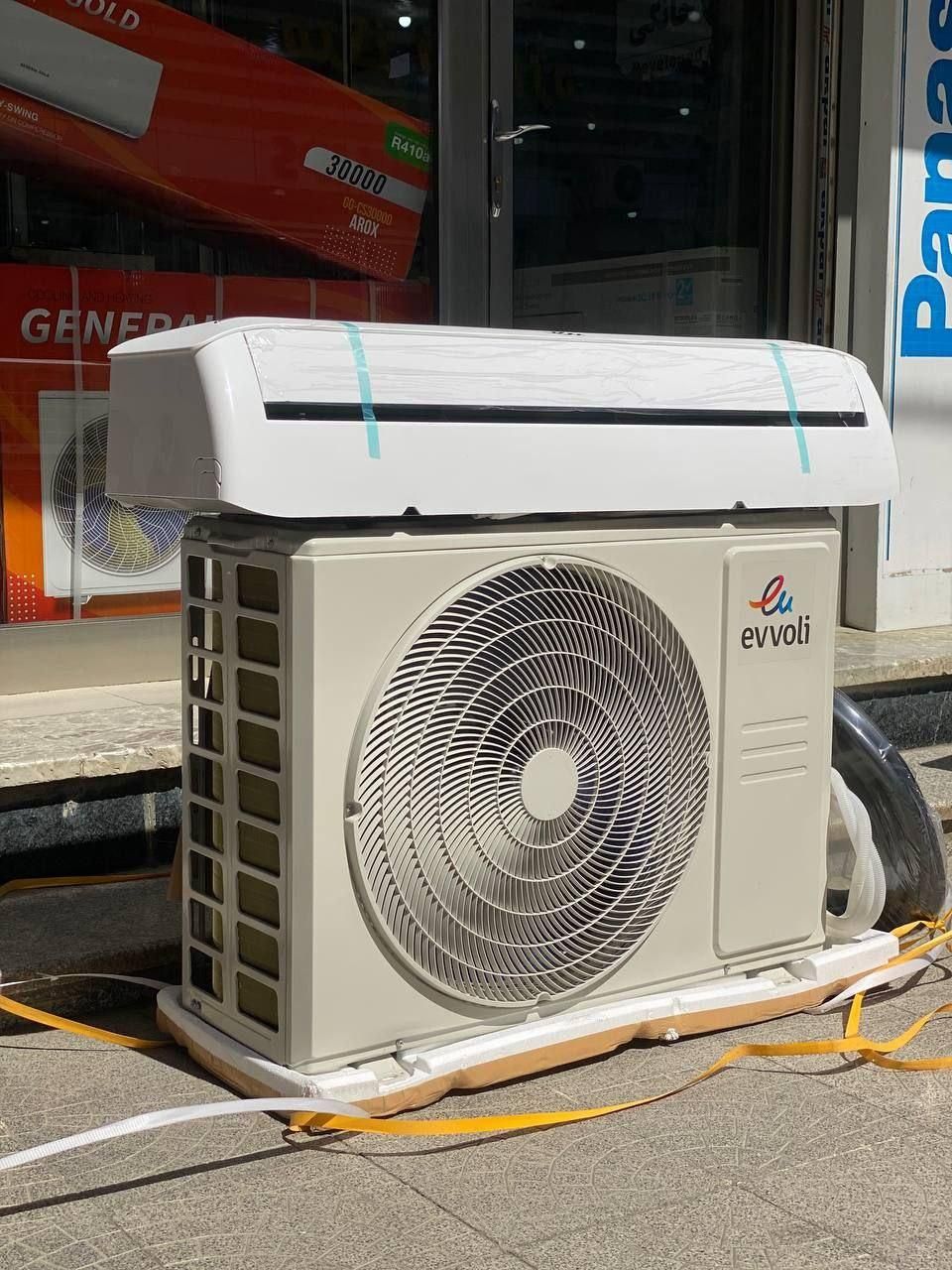 فروش ویژه کولرگازی ایوولی 12و18و24و30و....|کولر گازی و فنکوئل|قم, نیروگاه|دیوار