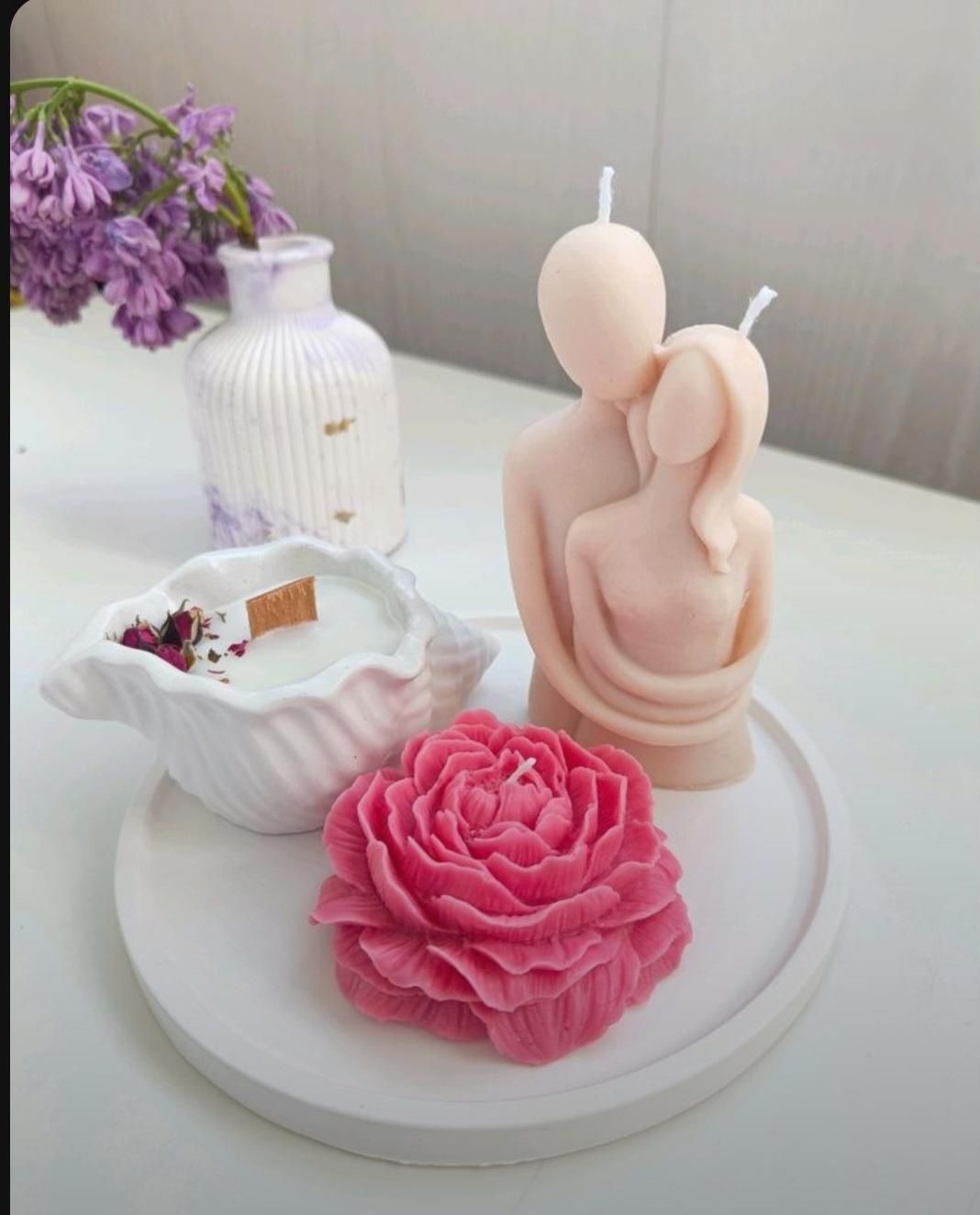 قبول سفارشات شمع دستساز و سنگ مصنوعی عمده خرده|صنایع دستی و سایر لوازم تزئینی|اردبیل, |دیوار