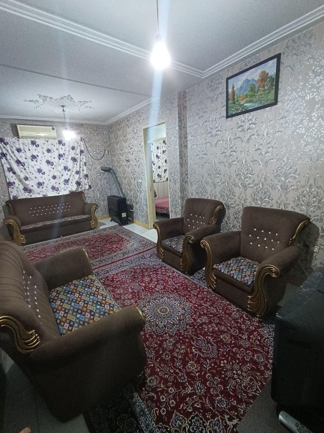 اجاره روزانه/هفتگی/ماهانه آپارتمان۷۵ متری مرکز شهر|اجارهٔ کوتاه‌مدت آپارتمان و سوئیت|لاهیجان, کوی آزادگان|دیوار