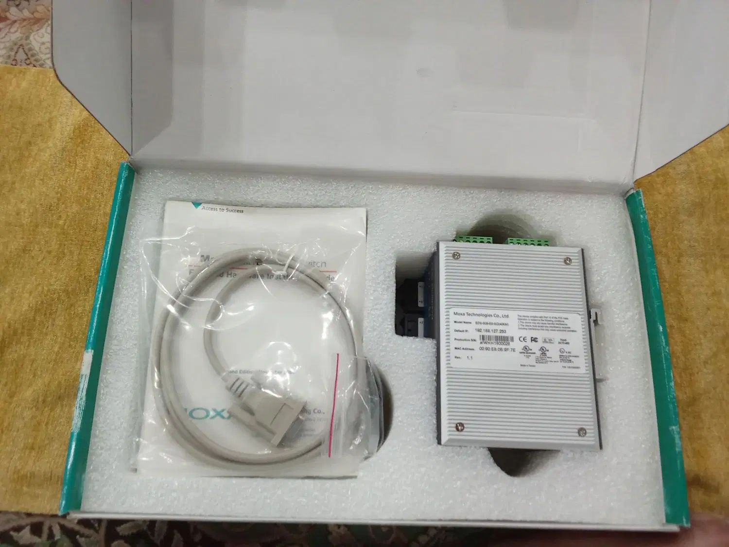 سوییچ منیج موگزا Moxa EDS-508-ss-sc|مودم و تجهیزات شبکه|تهران, آبشار تهران (دریاچه)|دیوار