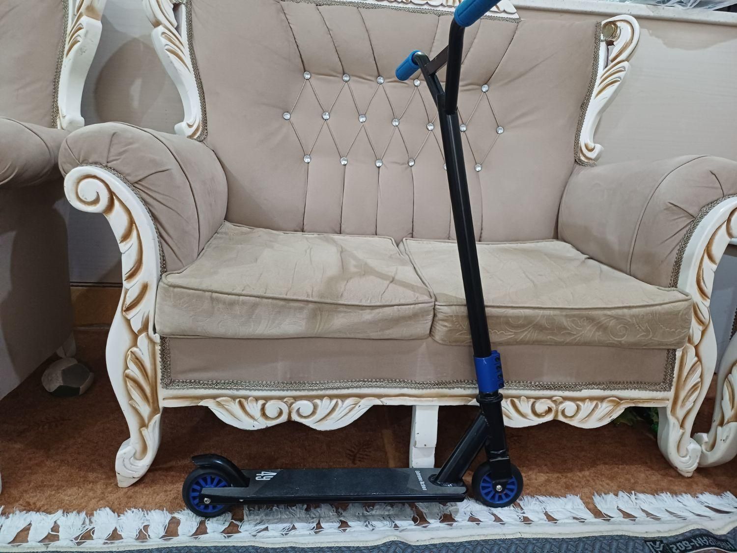 اسکوتر فلزی|دوچرخه، اسکیت، اسکوتر|اهواز, کوی آغاجاری|دیوار