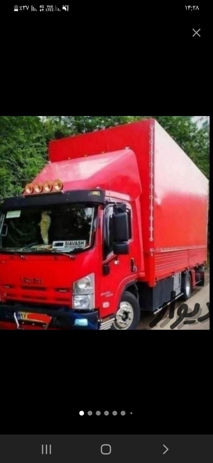 باربری حمل اثاثیه صداقت تضمئن 100٪کامیون ۶متر|خدمات حمل و نقل|قم, زنبیل آباد|دیوار