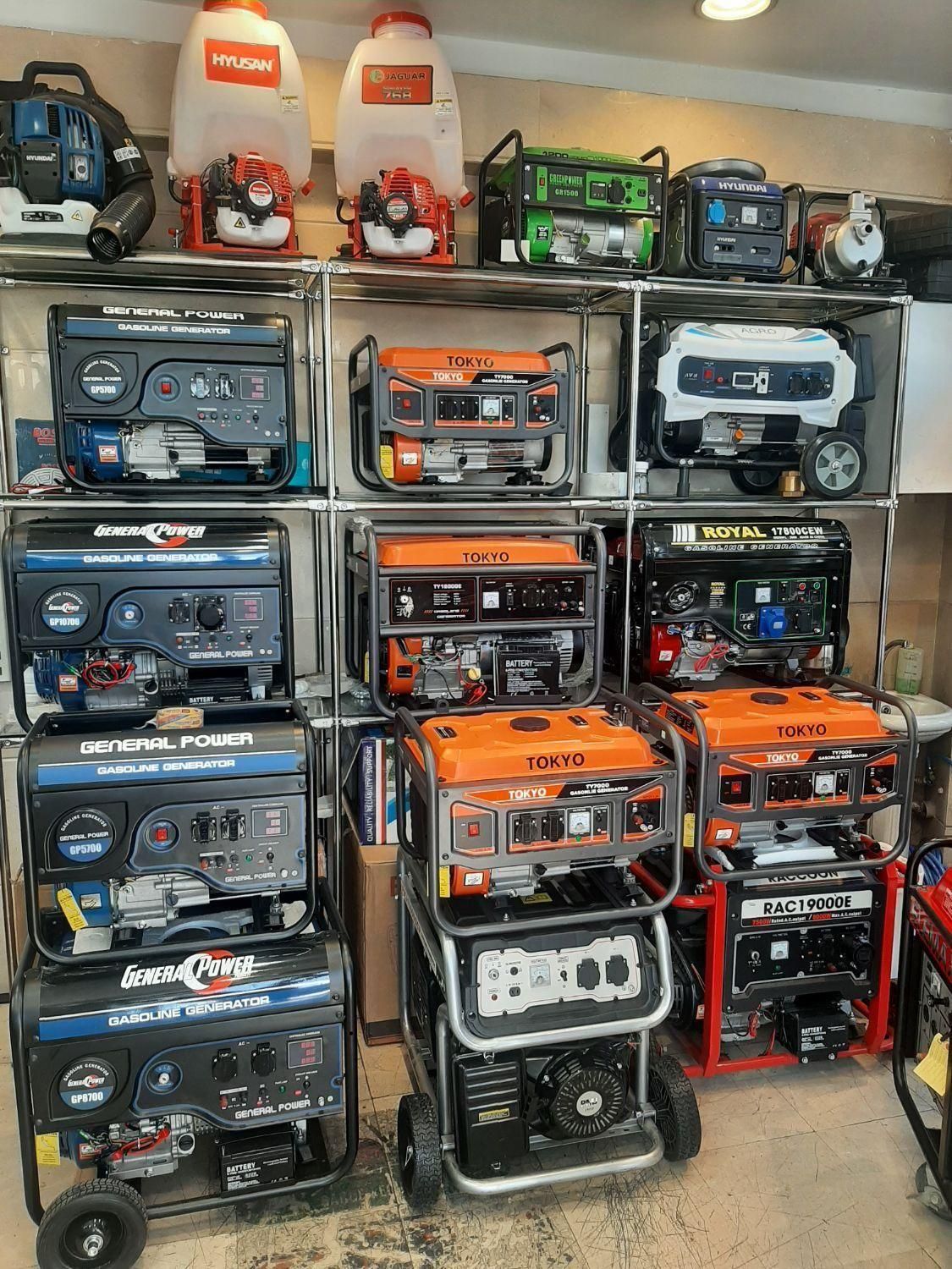 برق اضطراری و موتور برق و ژنراتور|ماشین‌آلات صنعتی|رشت, پاستوریزه|دیوار