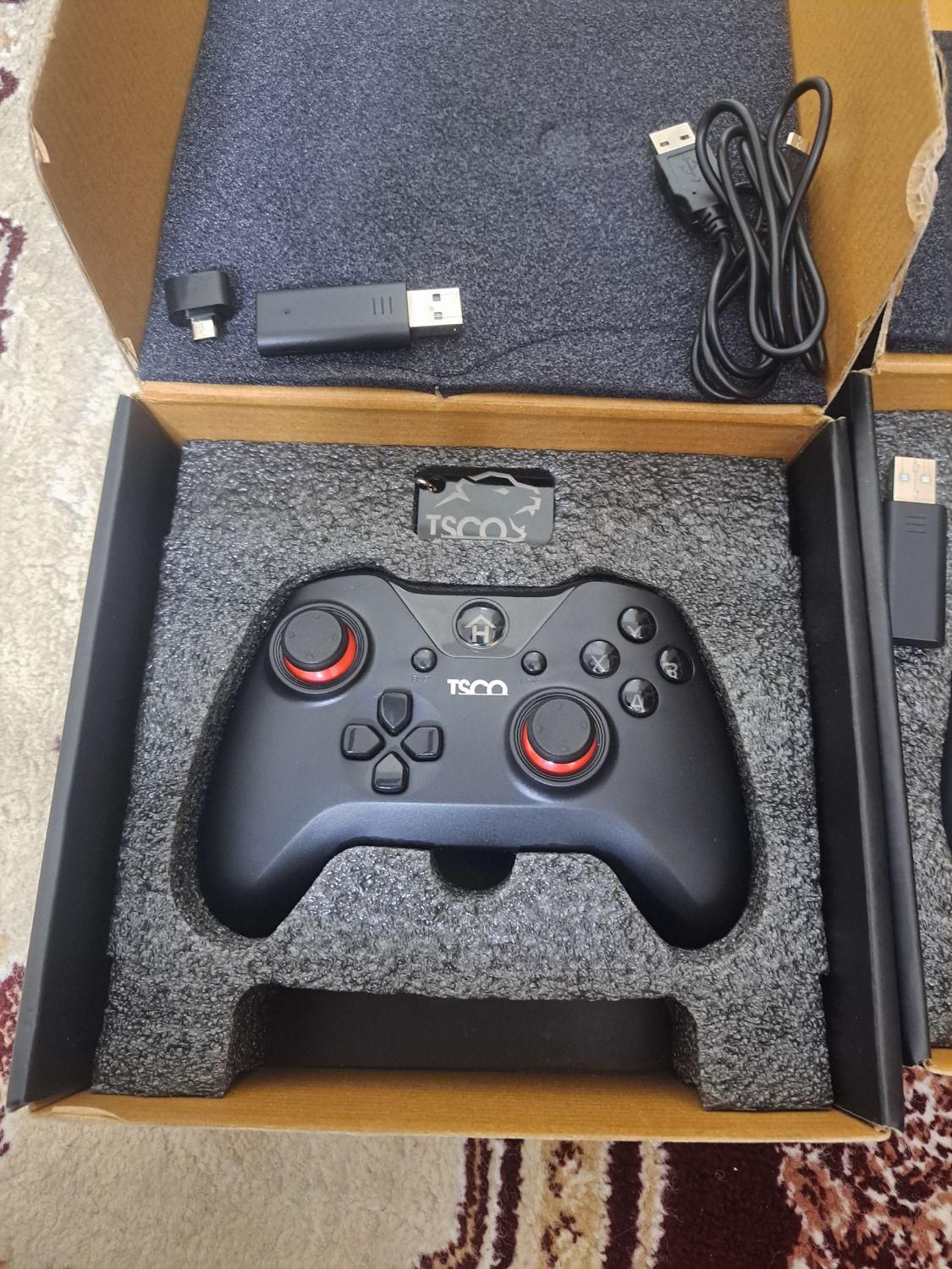 یک دسته تسکو ۱۳۵ gt کامپیوتر و موبایل و ps3|کنسول، بازی ویدئویی و آنلاین|برخوار, |دیوار