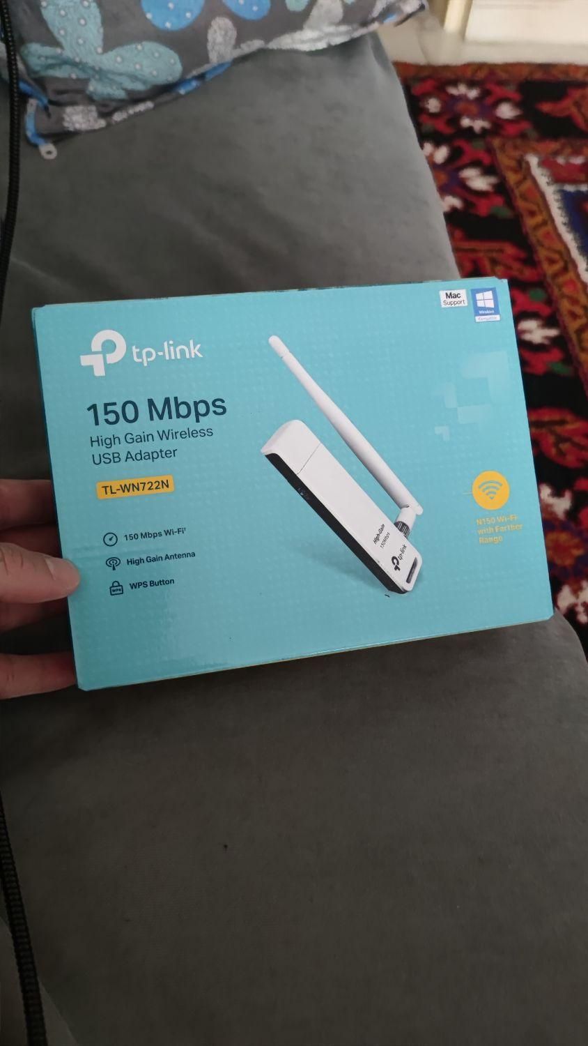 دانگل کارت شبکه TPLink انتن دهی فوق العاده|مودم و تجهیزات شبکه|کرج, شهرک جهان‌نما|دیوار