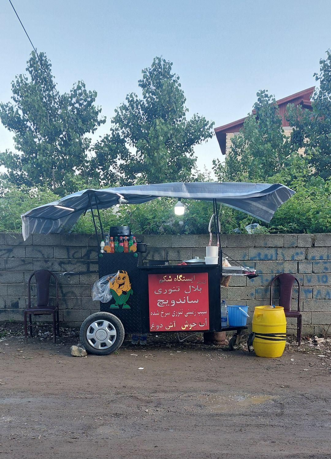 دکه ساندویچی و بلال و پیتزا تنوری|کافی‌شاپ و رستوران|آستارا, |دیوار
